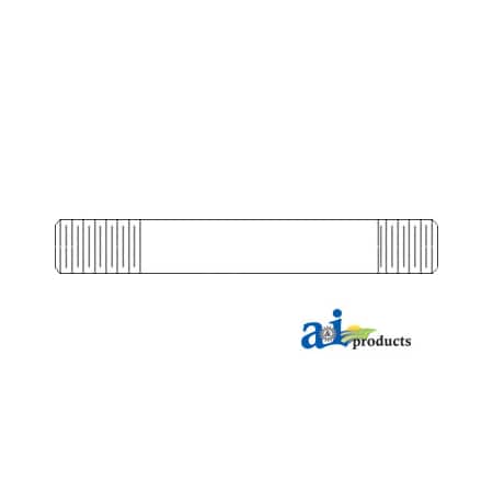 A & I Products Stud, Rockshaft Cylinder Rear 4" x6" x1" A-1667579M2